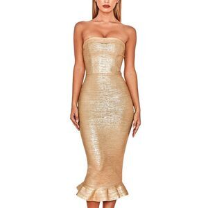 Amanda Royal Womens  Midi Dress